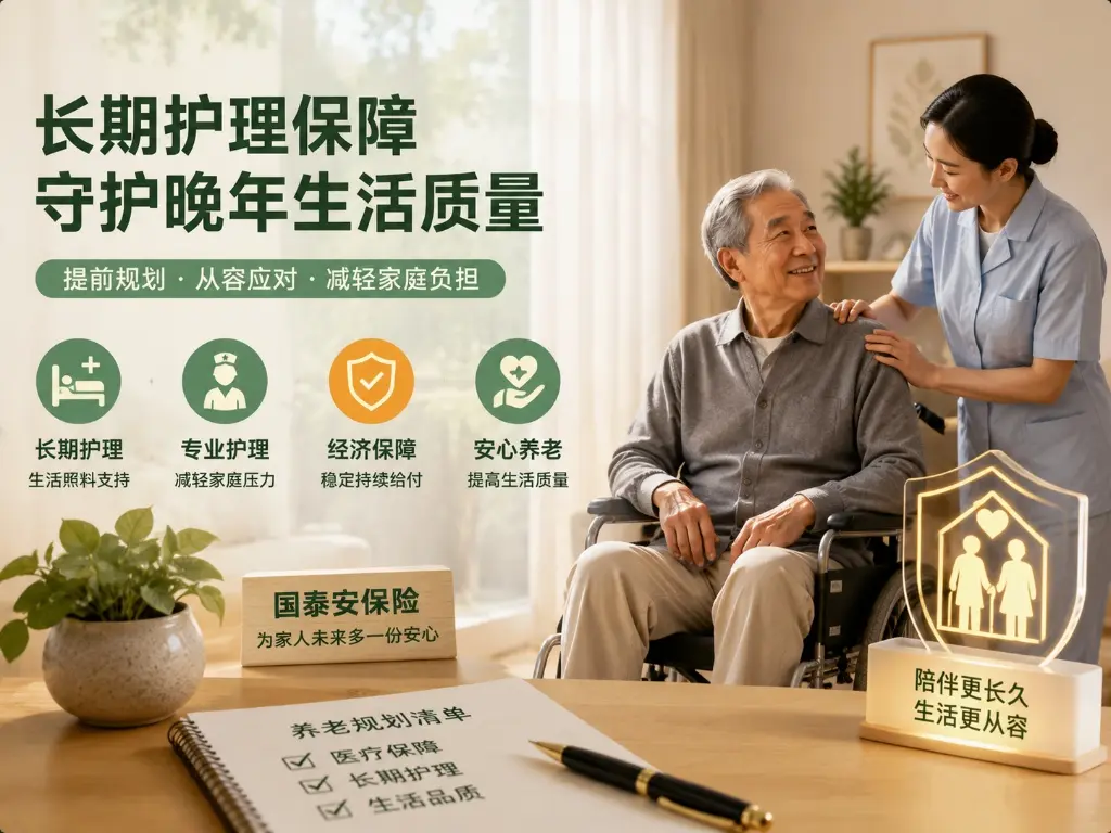 老人住院后才发现护理费用压力大：长期护理险到底解决什么问题？(图1)