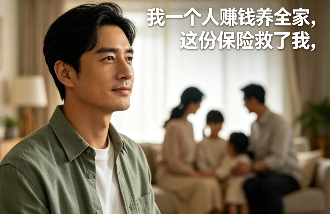 家庭支柱|"我一个人赚钱养全家,这份保险救了我"——2026年一个真实理赔故事(图1) 家庭支柱|"我一个人赚钱养全家,这份保险救了我"——2026年一个真实理赔故事(图1)